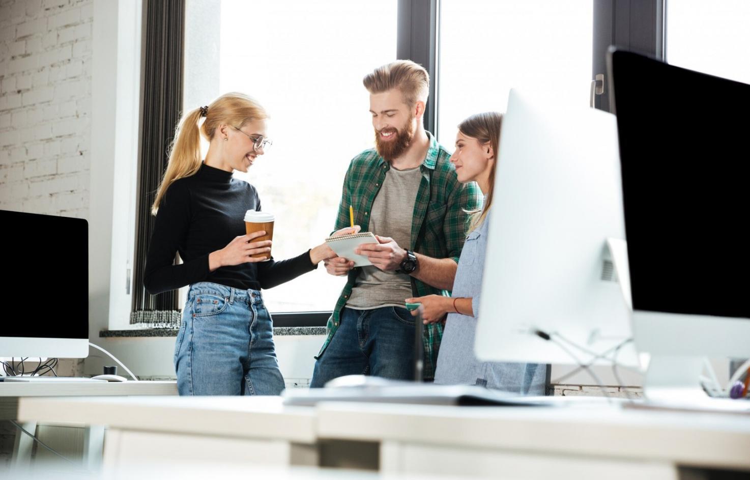 Zespół Cerevrax podczas pracy nad programami edukacyjnymi
